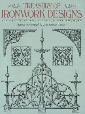 cover image of Treasury of Ironwork Designs
